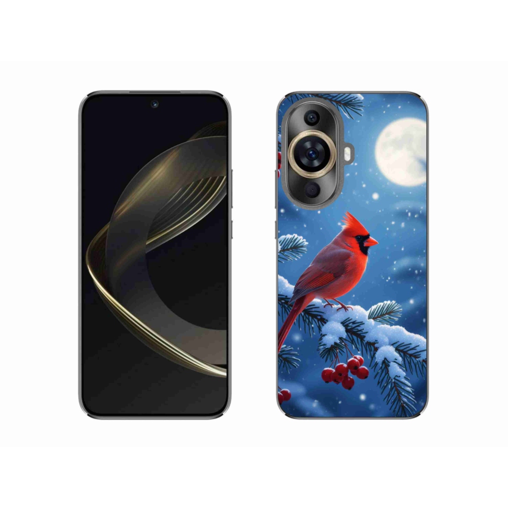 Gelový kryt mmCase na Huawei Nova 11 - kardinál červený