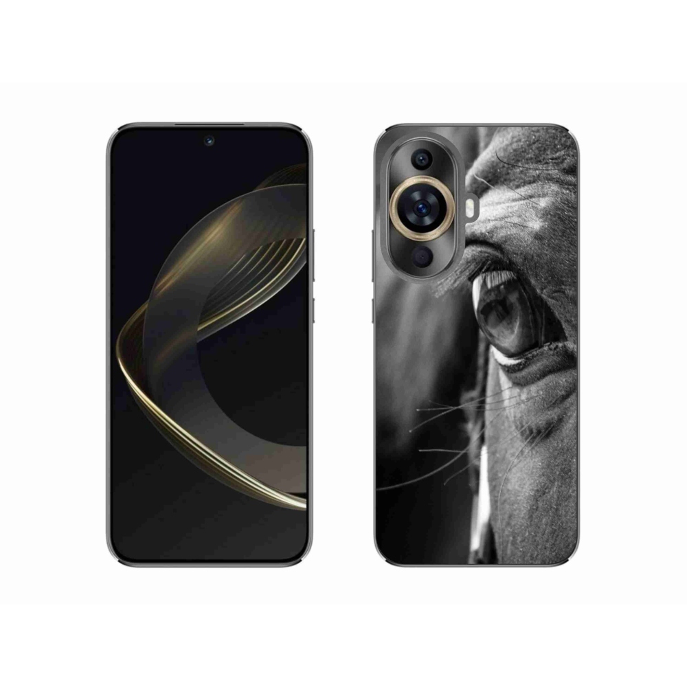 Gelový kryt mmCase na Huawei Nova 11 - koňský pohled