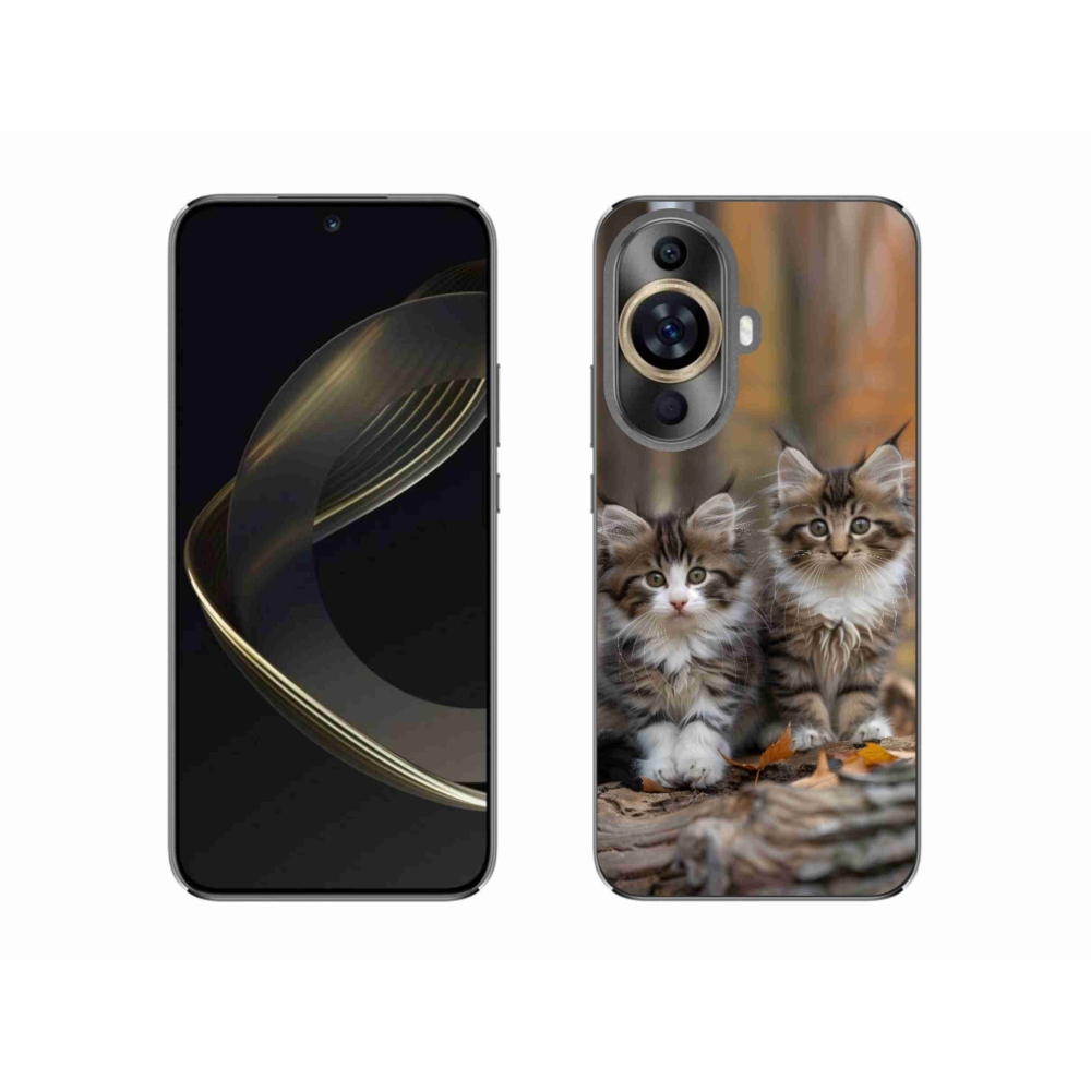 Gelový kryt mmCase na Huawei Nova 11 - kočičí duo 3