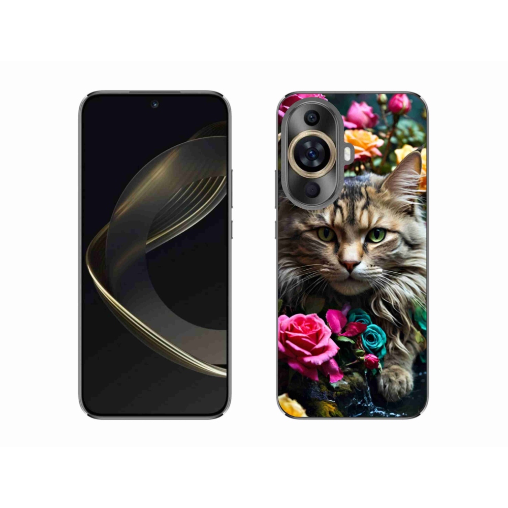 Gelový kryt mmCase na Huawei Nova 11 - kočíčí pohled 2