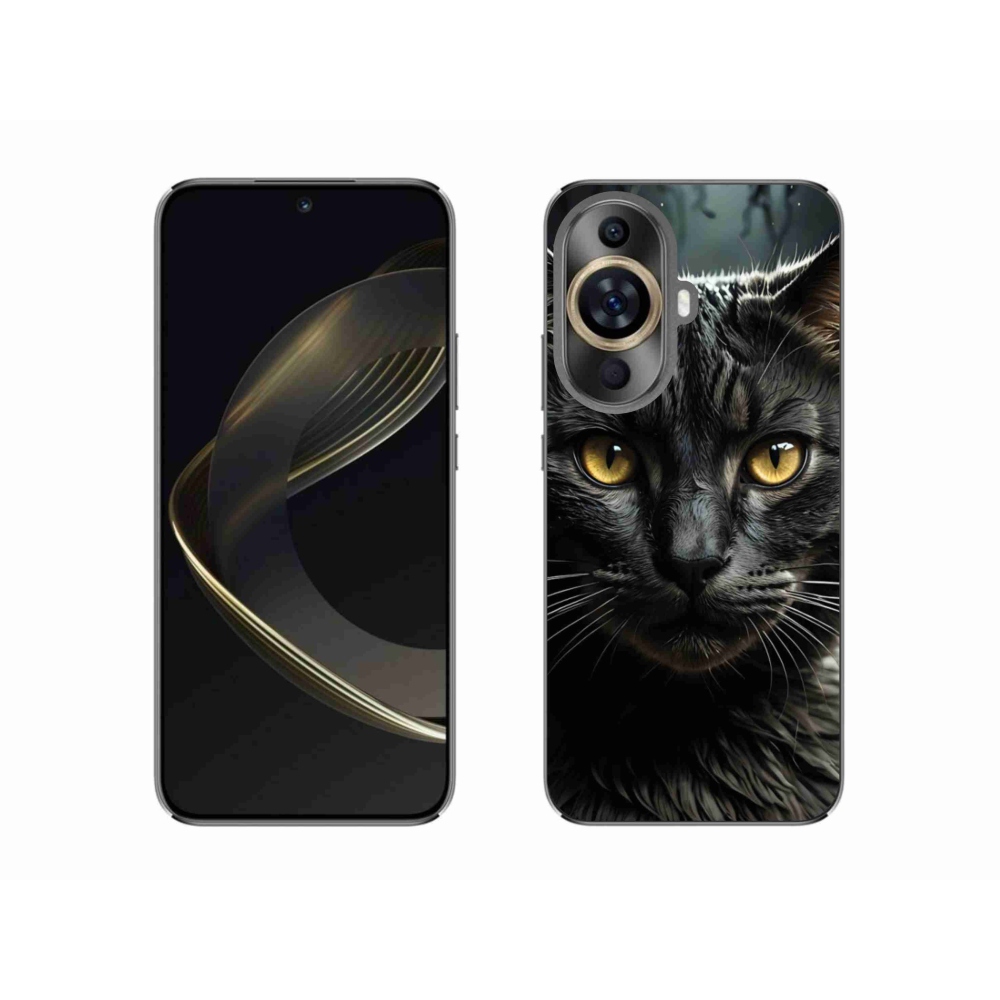 Gelový kryt mmCase na Huawei Nova 11 - kočičí pohled 3