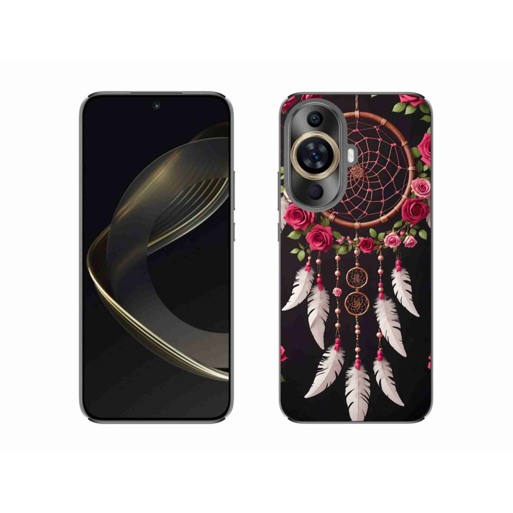 Gelový kryt mmCase na Huawei Nova 11 - lapač snů s růžemi