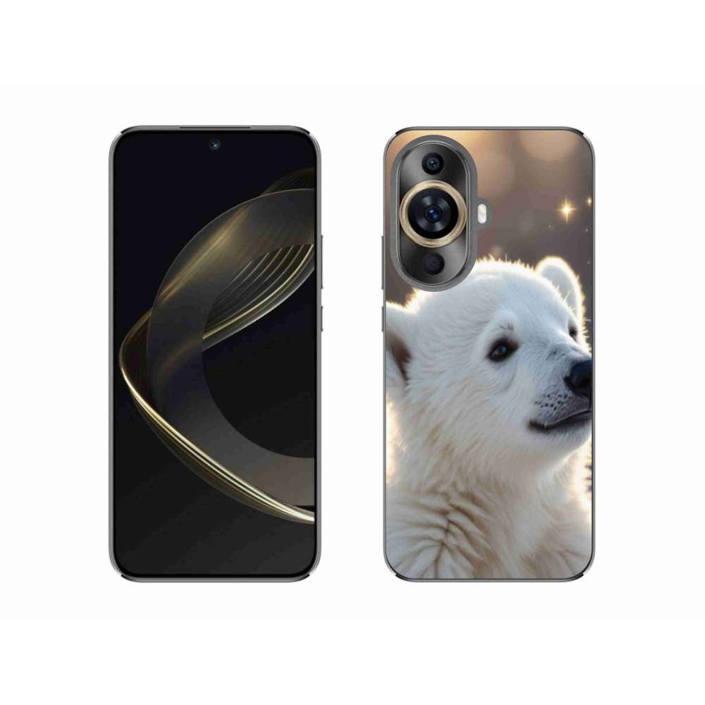 Gelový kryt mmCase na Huawei Nova 11 - lední medvěd