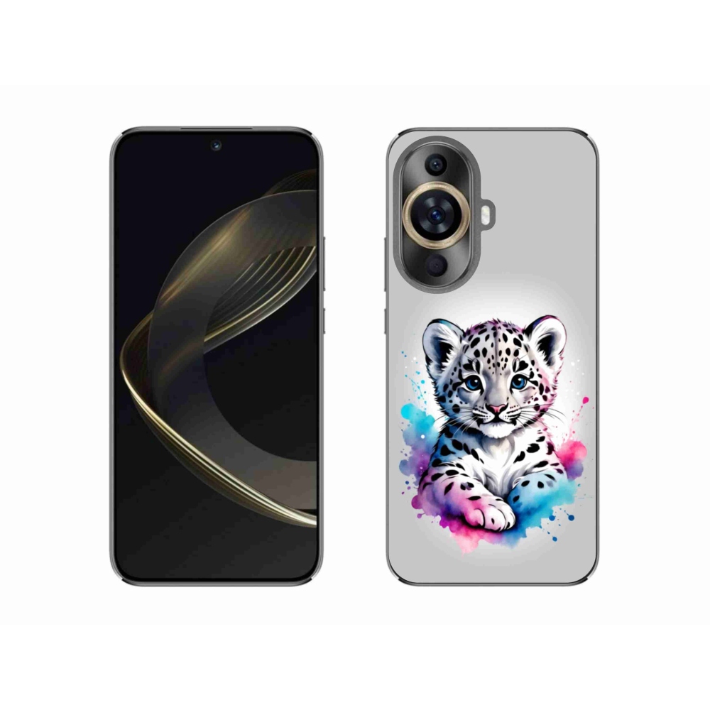Gelový kryt mmCase na Huawei Nova 11 - levhartí mládě