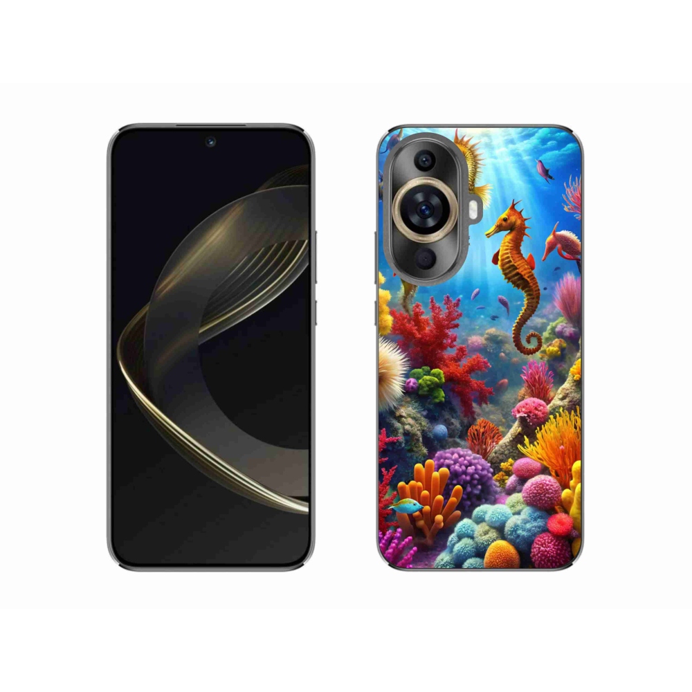 Gelový kryt mmCase na Huawei Nova 11 - mořský svět 3