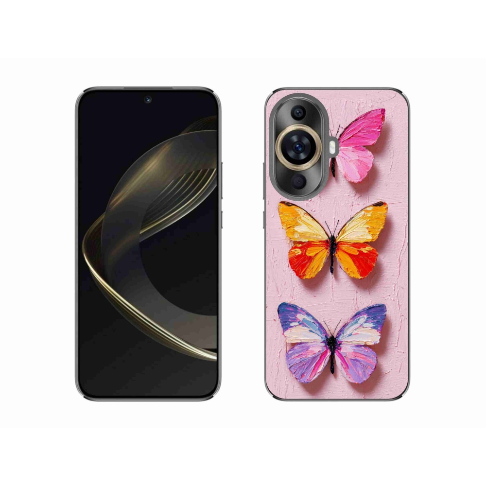 Gelový kryt mmCase na Huawei Nova 11 - motýlí trojice