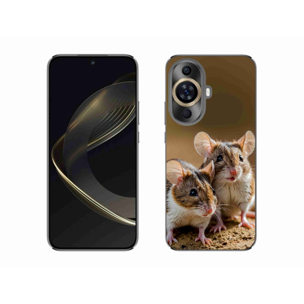 Gelový kryt mmCase na Huawei Nova 11 - myší duo