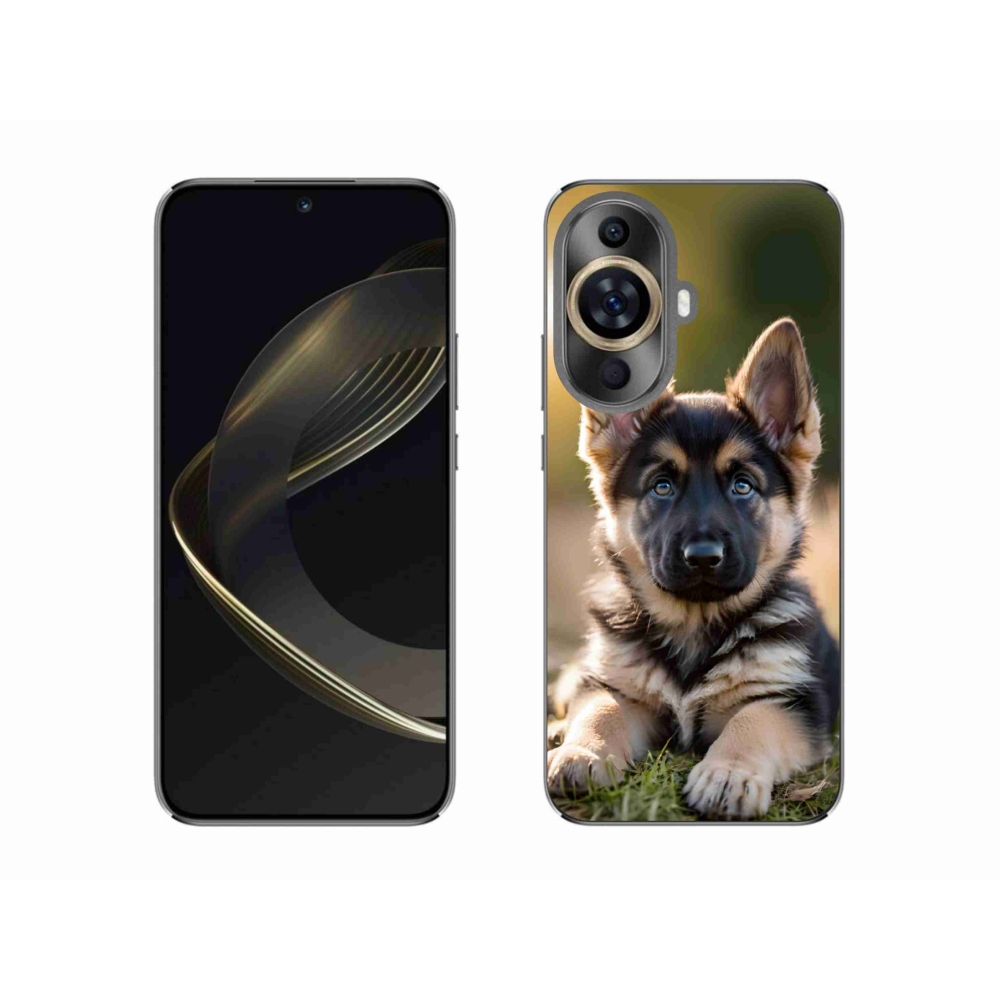 Gelový kryt mmCase na Huawei Nova 11 - německý ovčák v přírodě