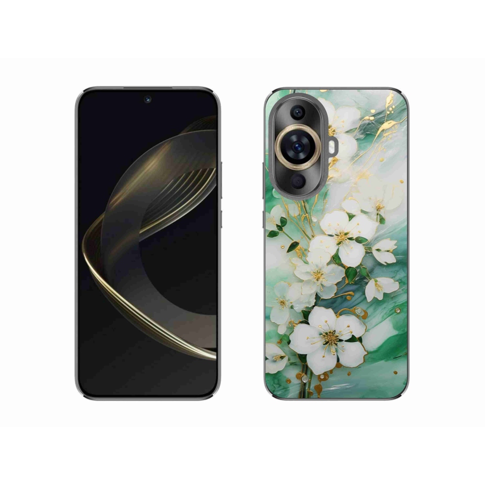Gelový kryt mmCase na Huawei Nova 11 - něžné květy