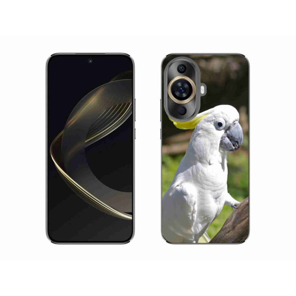 Gelový kryt mmCase na Huawei Nova 11 - papoušek kakadu 2
