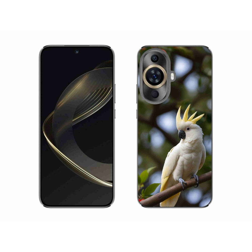 Gelový kryt mmCase na Huawei Nova 11 - papoušek kakadu 3
