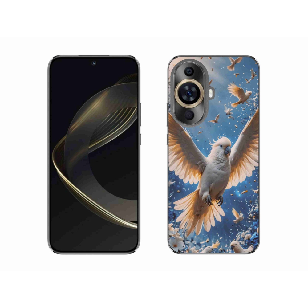 Gelový kryt mmCase na Huawei Nova 11 - papoušek kakadu