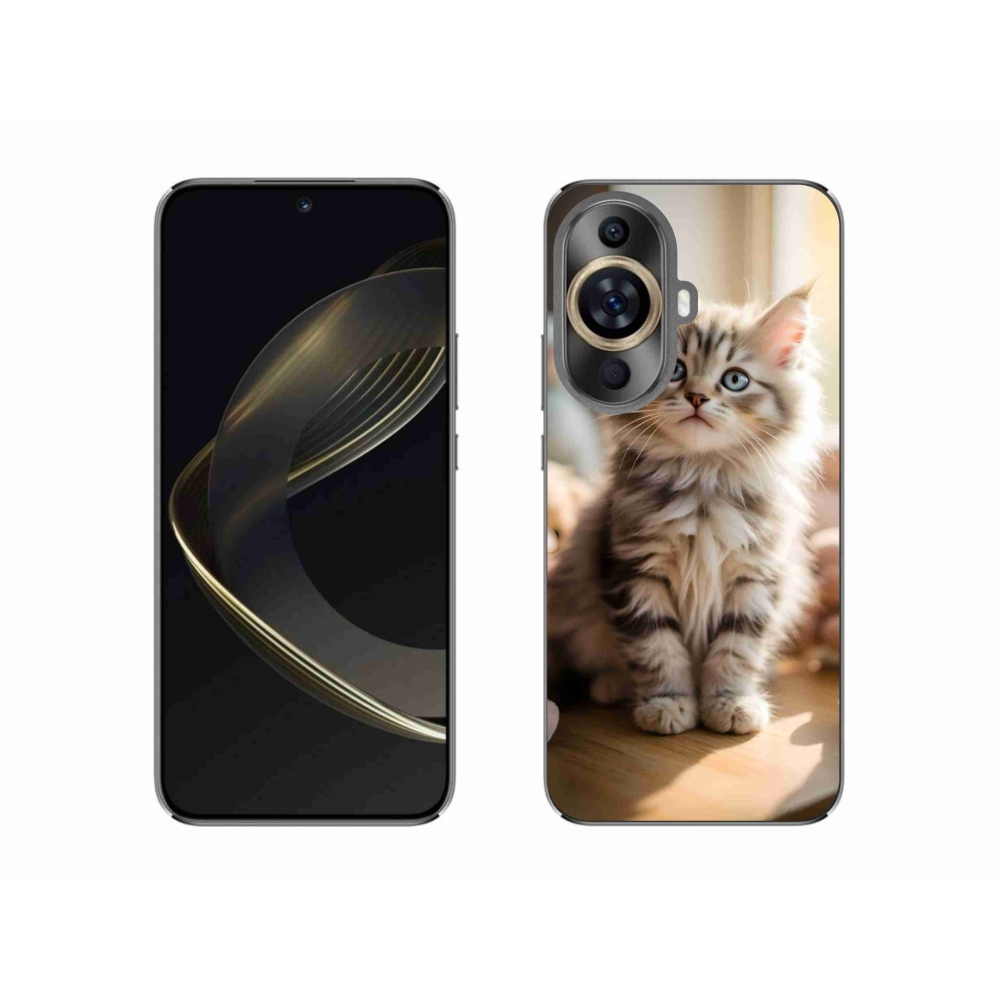 Gelový kryt mmCase na Huawei Nova 11 - roztomilé kotě 10