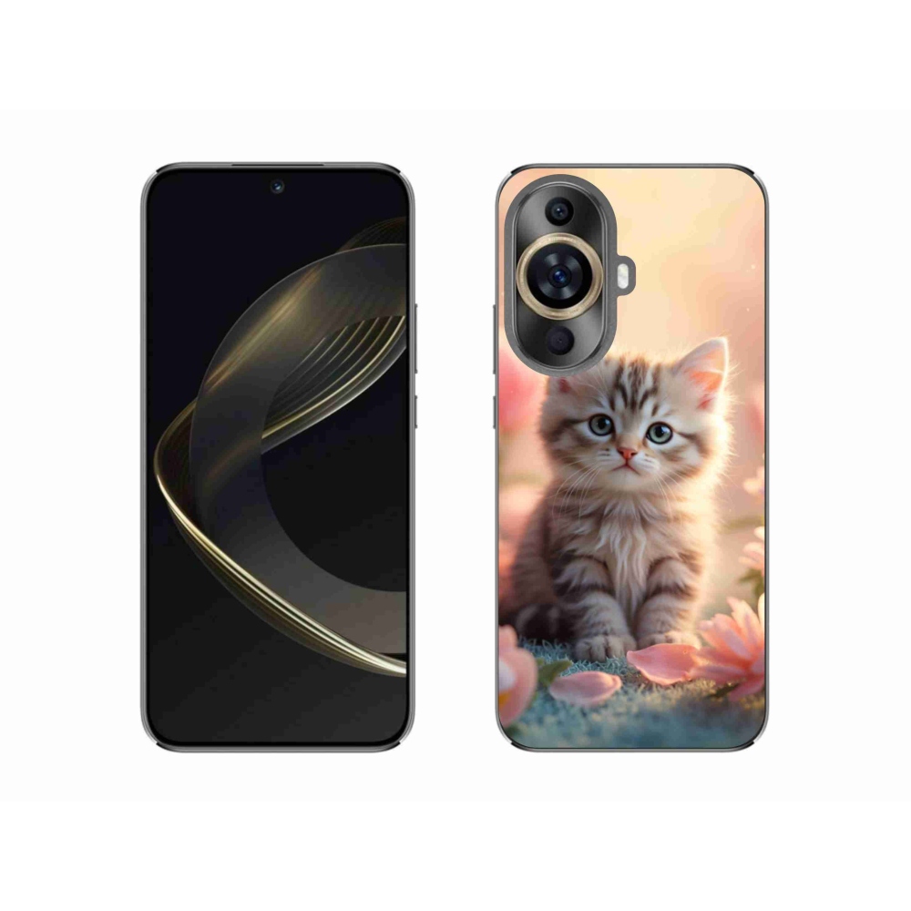 Gelový kryt mmCase na Huawei Nova 11 - roztomilé kotě 8