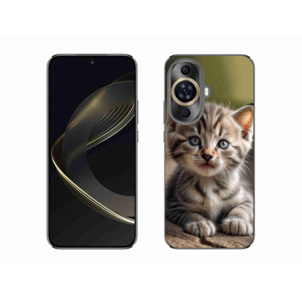 Gelový kryt mmCase na Huawei Nova 11 - roztomilé kotě 9