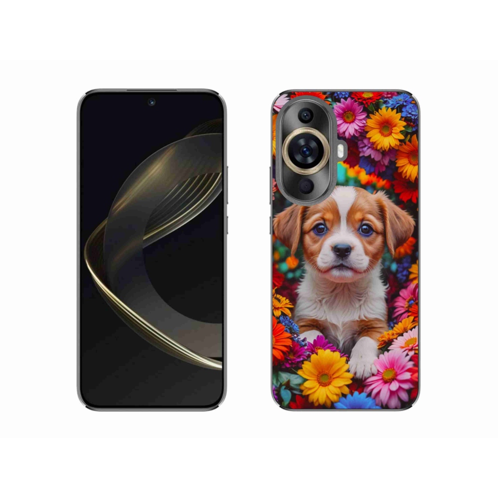 Gelový kryt mmCase na Huawei Nova 11 - roztomilé štěně