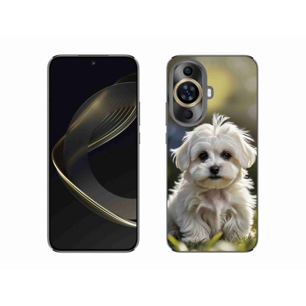 Gelový kryt mmCase na Huawei Nova 11 - roztomilý maltézský psík