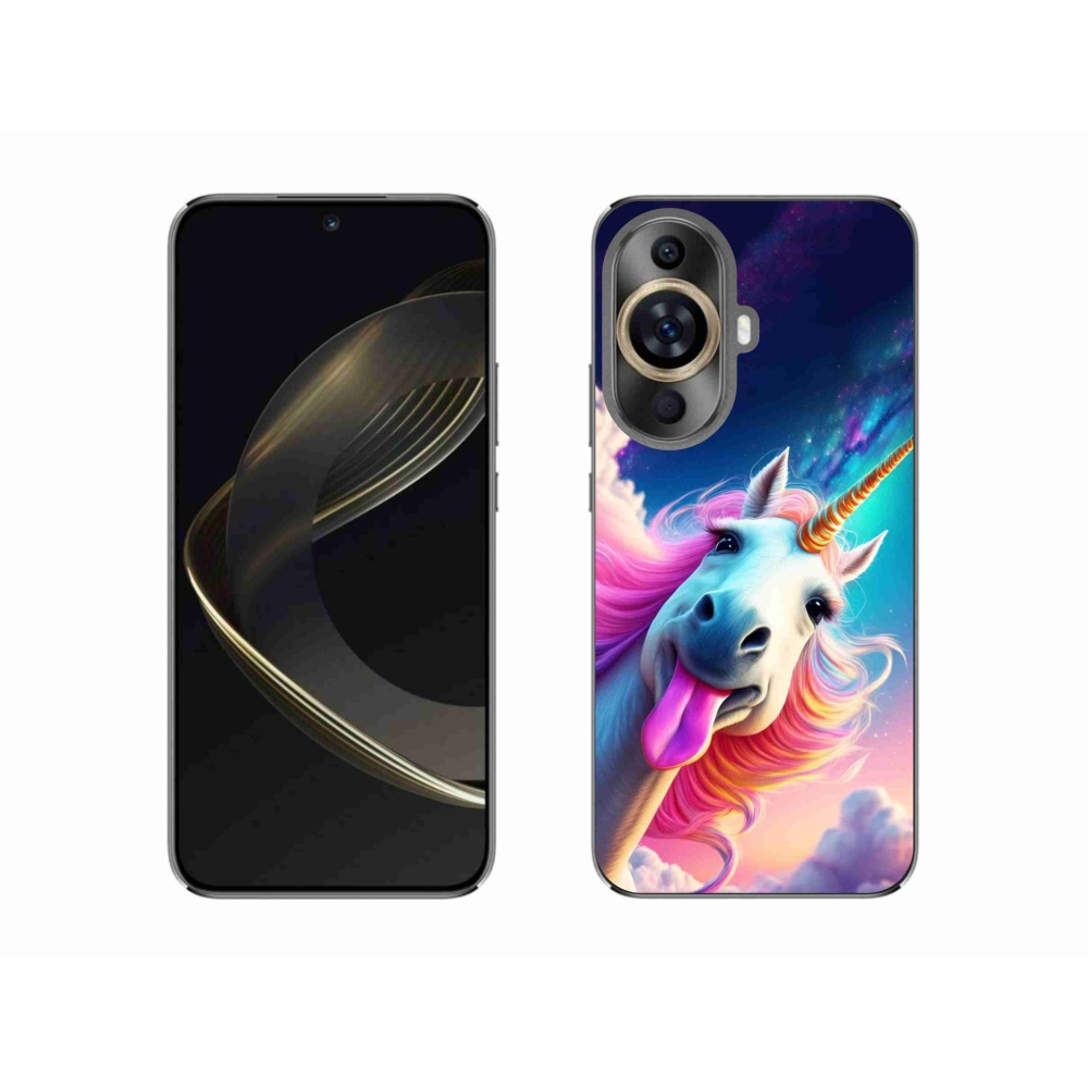 Gelový kryt mmCase na Huawei Nova 11 - šílený jednorožec