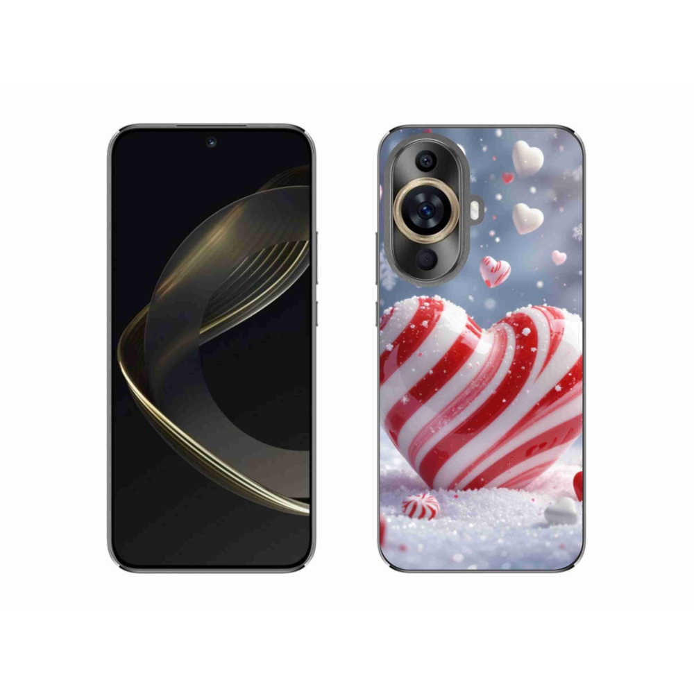 Gelový kryt mmCase na Huawei Nova 11 - sladké srdce