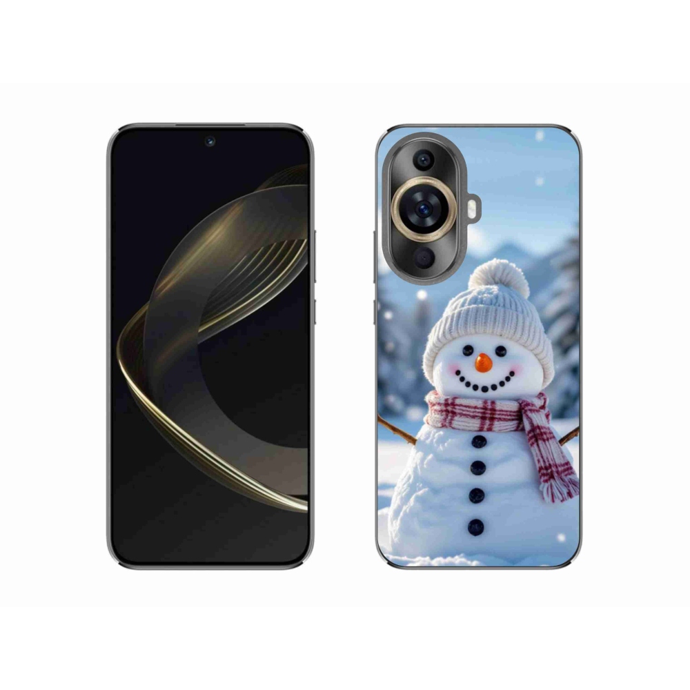 Gelový kryt mmCase na Huawei Nova 11 - sněhulák 3