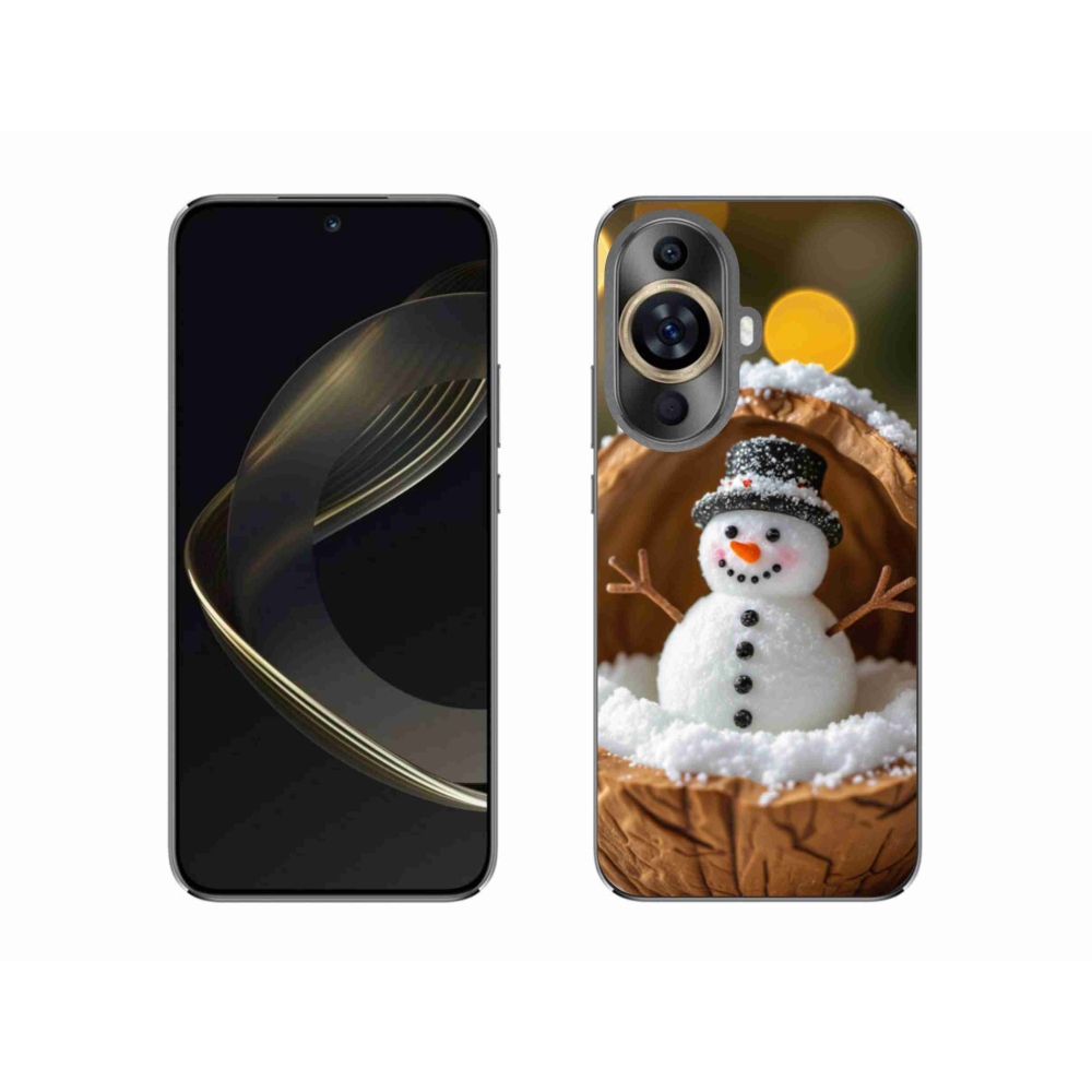 Gelový kryt mmCase na Huawei Nova 11 - sněhulák 4