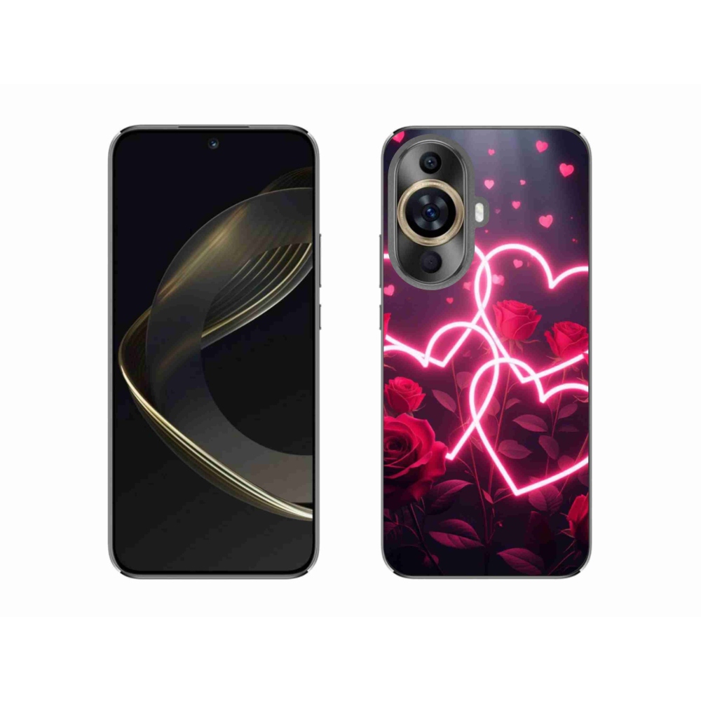 Gelový kryt mmCase na Huawei Nova 11 - srdce lásky