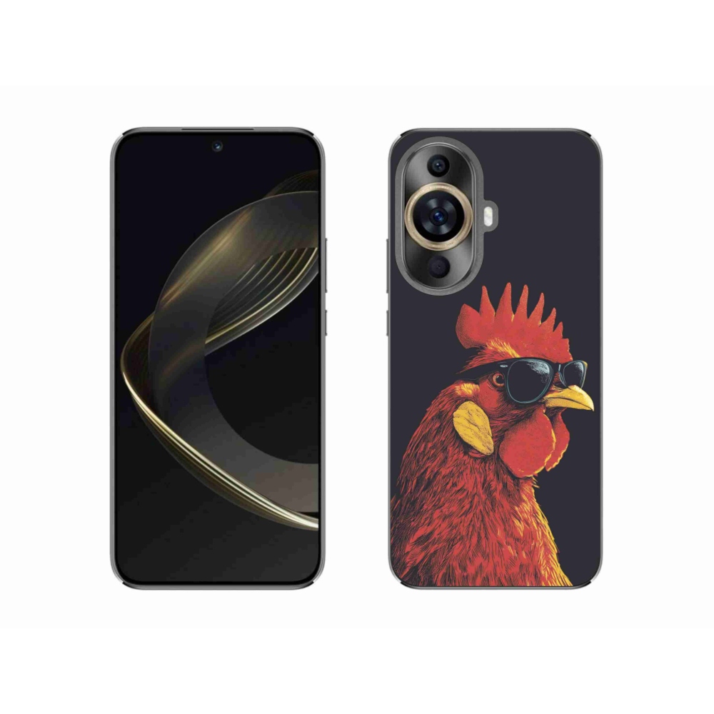 Gelový kryt mmCase na Huawei Nova 11 - stylový kohout