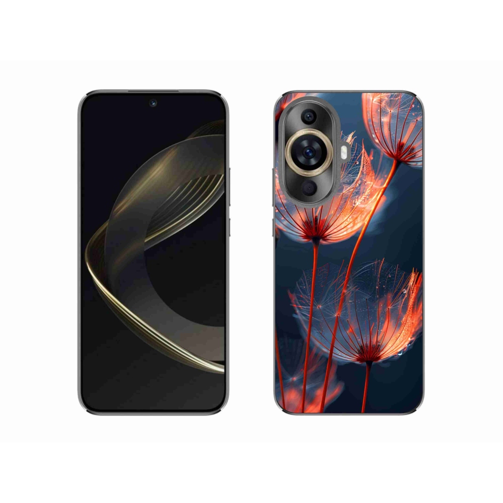 Gelový kryt mmCase na Huawei Nova 11 - světélkující chmýří