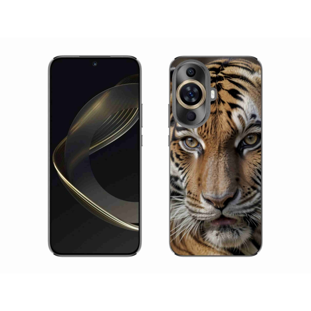 Gelový kryt mmCase na Huawei Nova 11 - tygří pohled