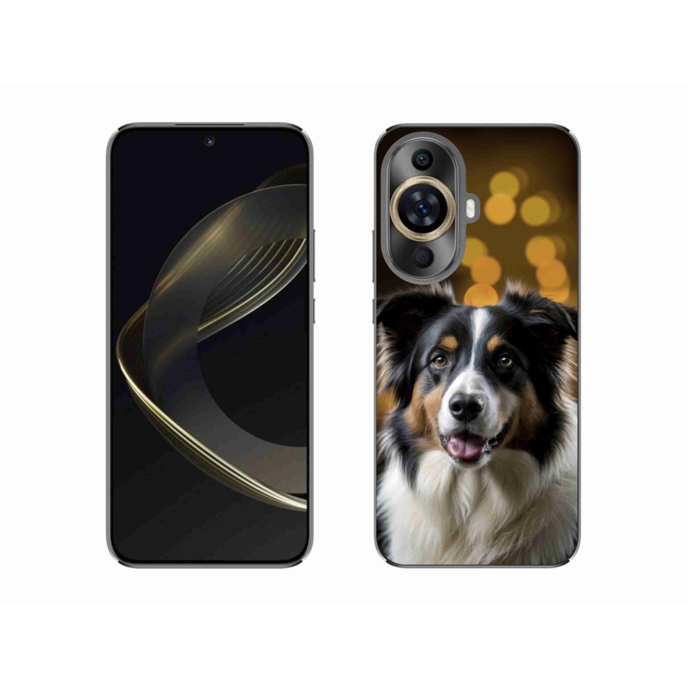 Gelový kryt mmCase na Huawei Nova 11 - usměvavý australský ovčák