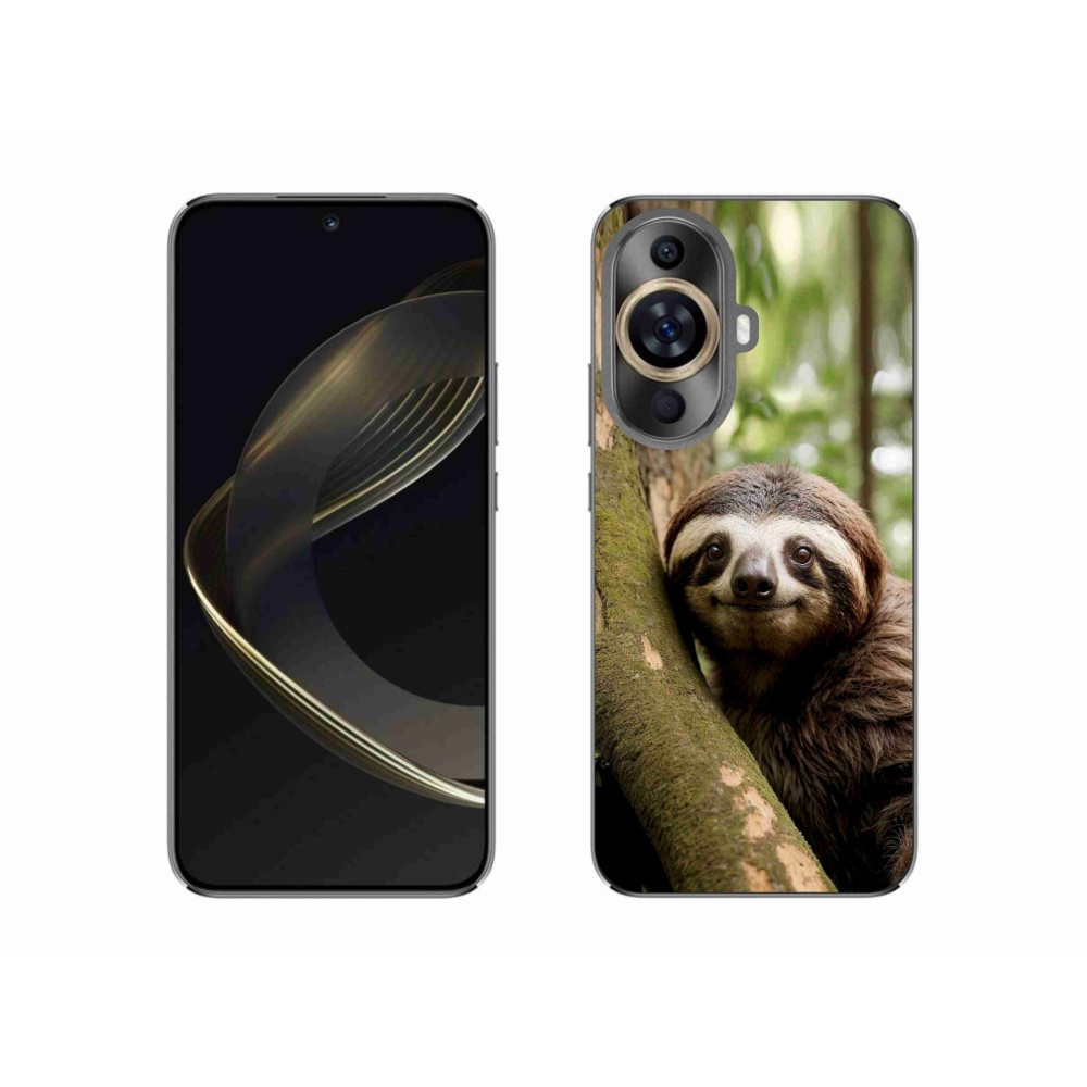 Gelový kryt mmCase na Huawei Nova 11 - usměvavý lenochod