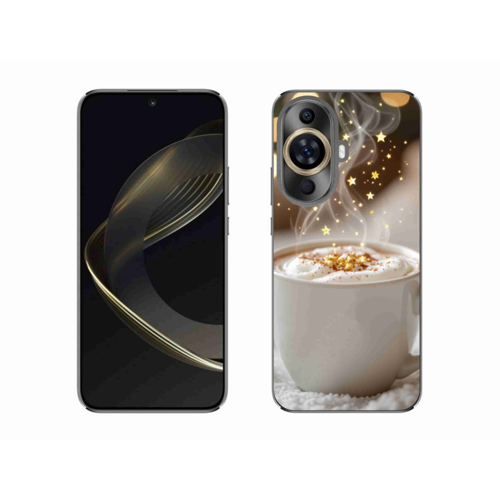 Gelový kryt mmCase na Huawei Nova 11 - vánoční horký nápoj