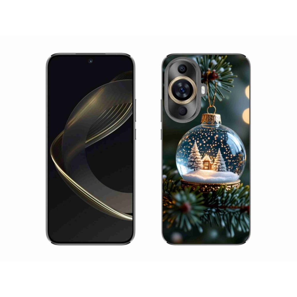 Gelový kryt mmCase na Huawei Nova 11 - vánoční koule 2