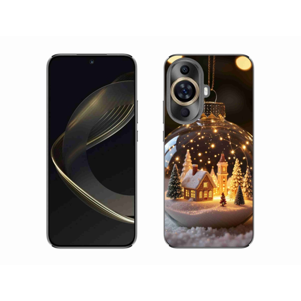 Gelový kryt mmCase na Huawei Nova 11 - vánoční koule 3