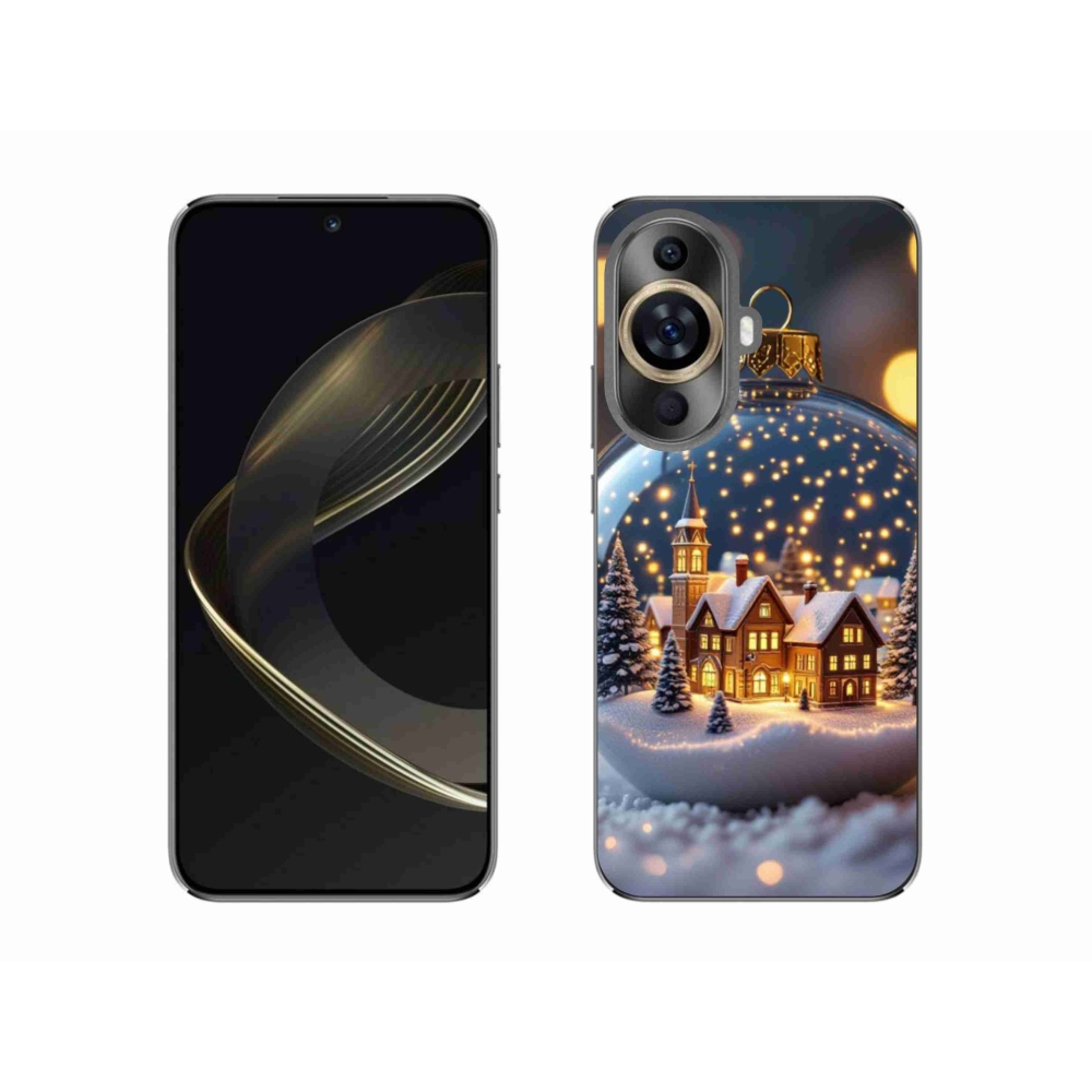 Gelový kryt mmCase na Huawei Nova 11 - vánoční koule 4