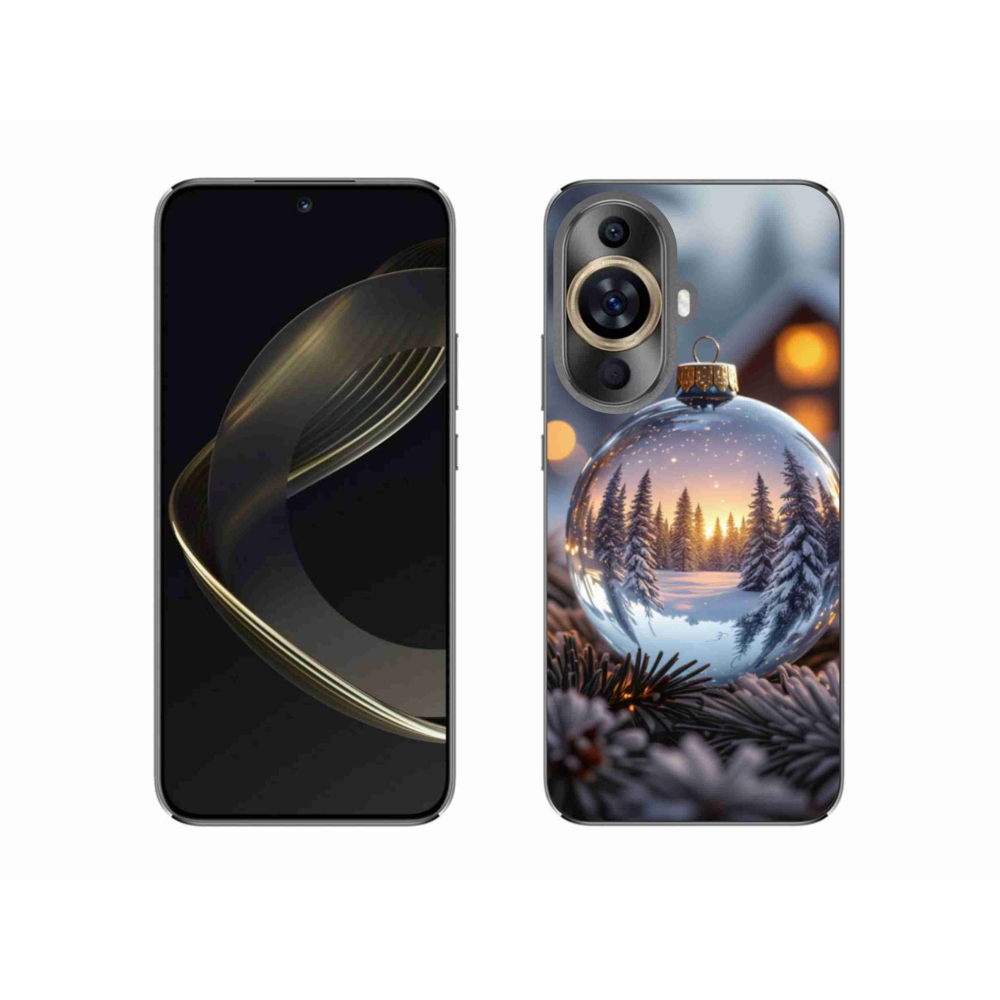 Gelový kryt mmCase na Huawei Nova 11 - vánoční ozdoba