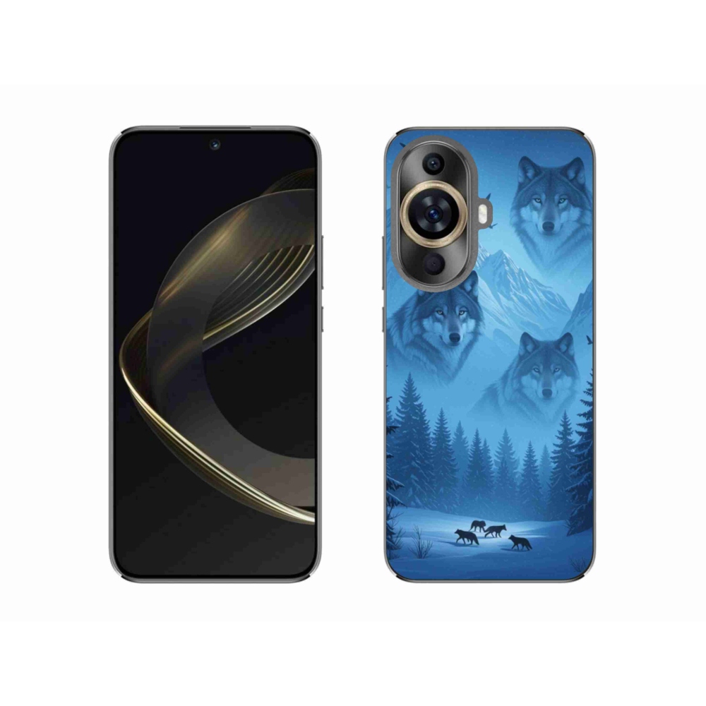 Gelový kryt mmCase na Huawei Nova 11 - vlčí smečka
