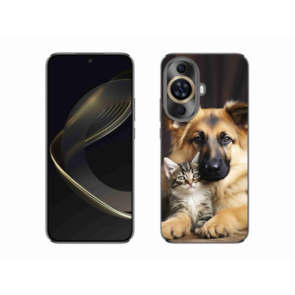 Gelový kryt mmCase na Huawei Nova 11 - zvířecí přátelství