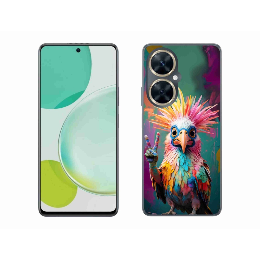 Gelový kryt mmCase na Huawei Nova 11i - barevný rebel
