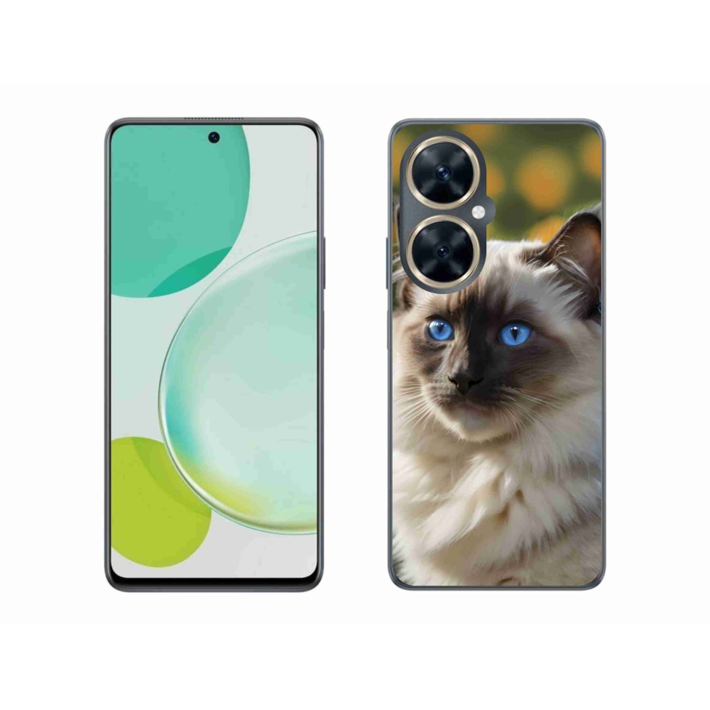 Gelový kryt mmCase na Huawei Nova 11i - bílý ragdoll