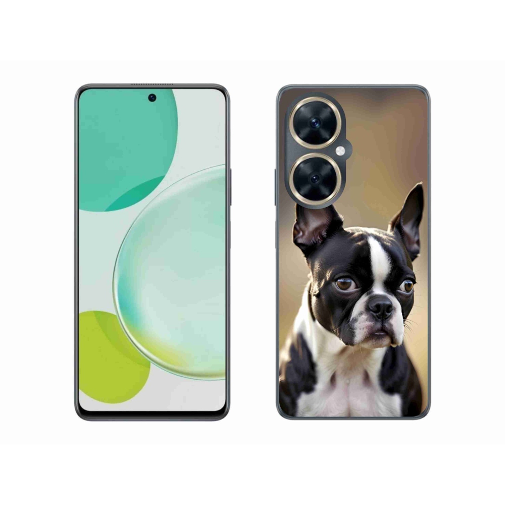 Gelový kryt mmCase na Huawei Nova 11i - bostonský teriér
