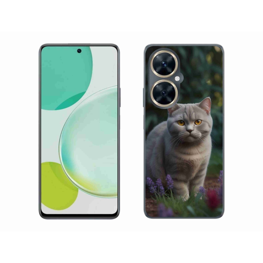 Gelový kryt mmCase na Huawei Nova 11i - britská kočka