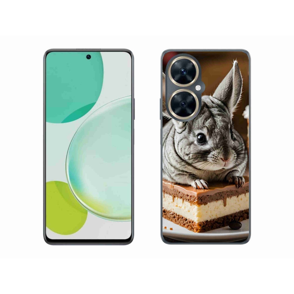 Gelový kryt mmCase na Huawei Nova 11i - činčila