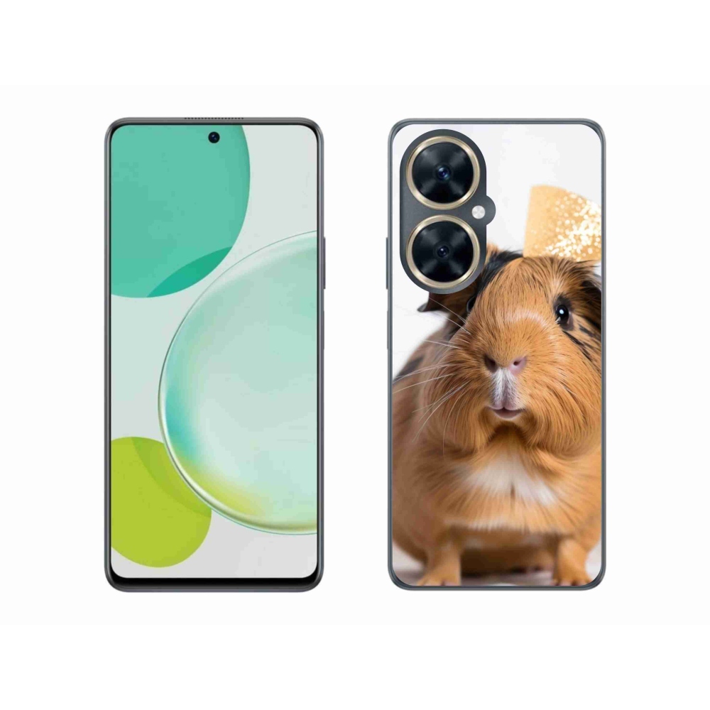 Gelový kryt mmCase na Huawei Nova 11i - hnědé morče