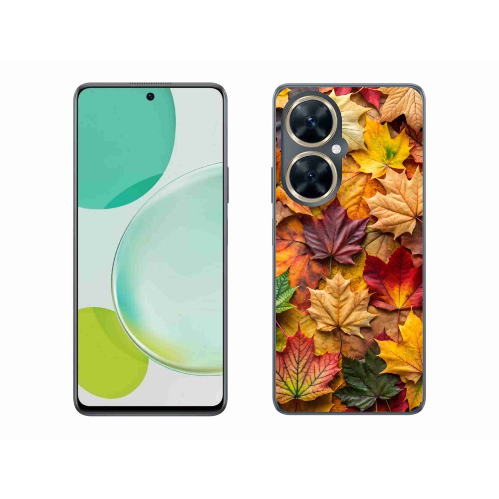 Gelový kryt mmCase na Huawei Nova 11i - javorové listy 2