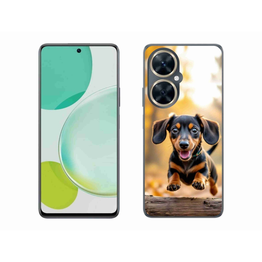 Gelový kryt mmCase na Huawei Nova 11i - jezevčík 2