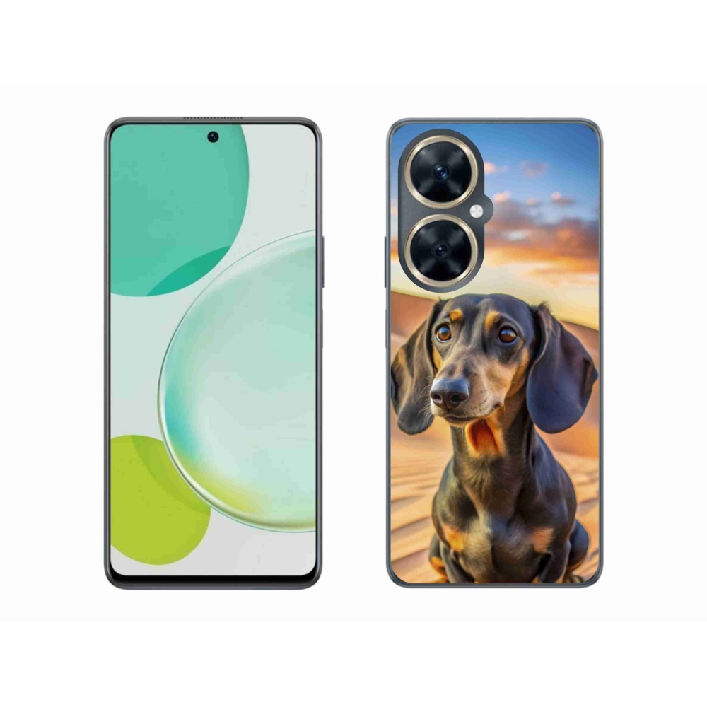 Gelový kryt mmCase na Huawei Nova 11i - jezevčík 3 