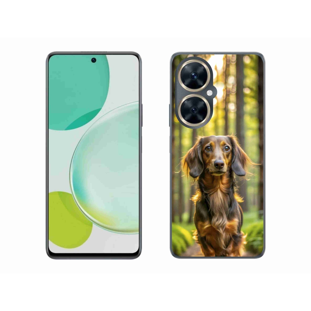 Gelový kryt mmCase na Huawei Nova 11i - jezevčík 4