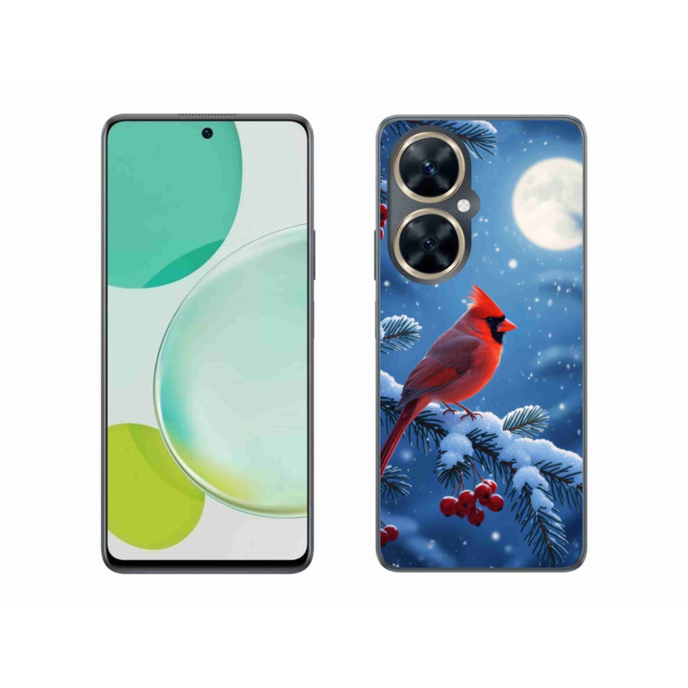 Gelový kryt mmCase na Huawei Nova 11i - kardinál červený