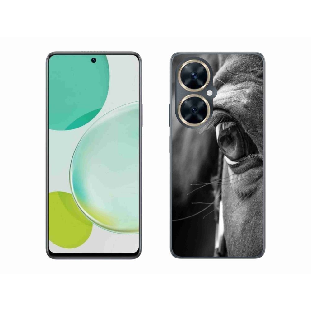 Gelový kryt mmCase na Huawei Nova 11i - koňský pohled